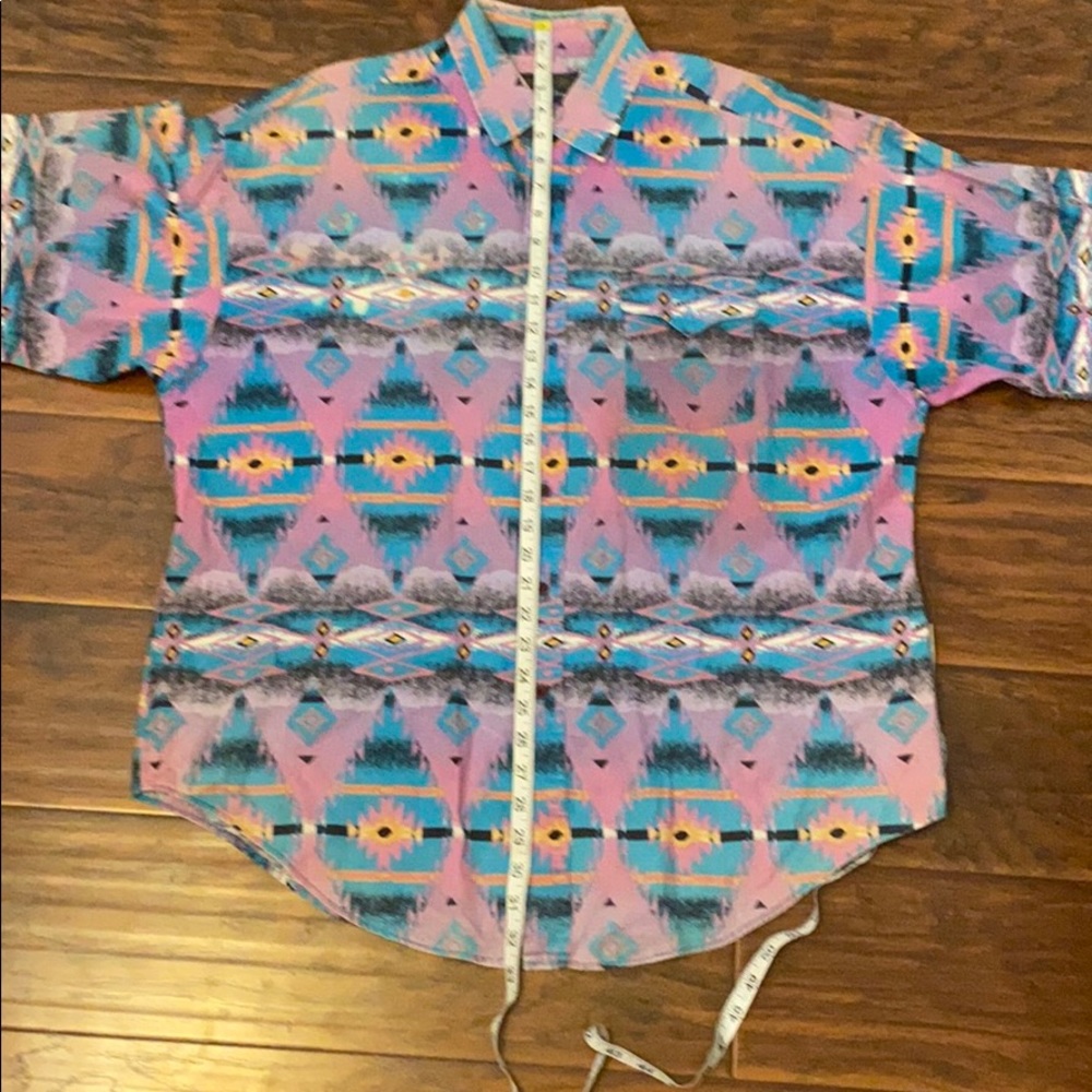 Vintage Panhandle Slim Southwestern Shirt - Picture 10 of 11